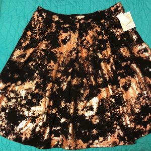 NWT 2XL Lularoe Elegant Rose Gold Madison